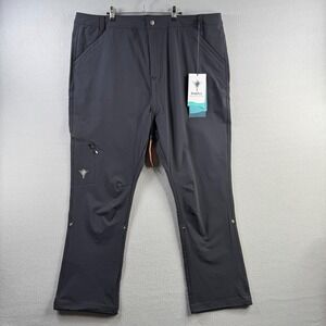 Shefly Pants Womens 22 Black Go There Stretch Full Crotch Zip Hiking Outdoor